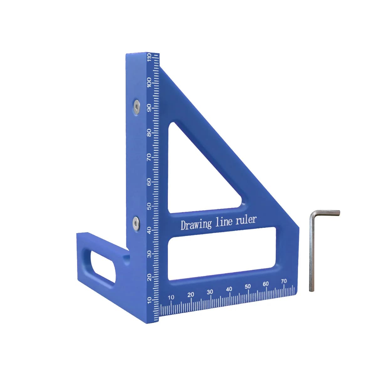 Thước nhựa đa góc 45/90 độ