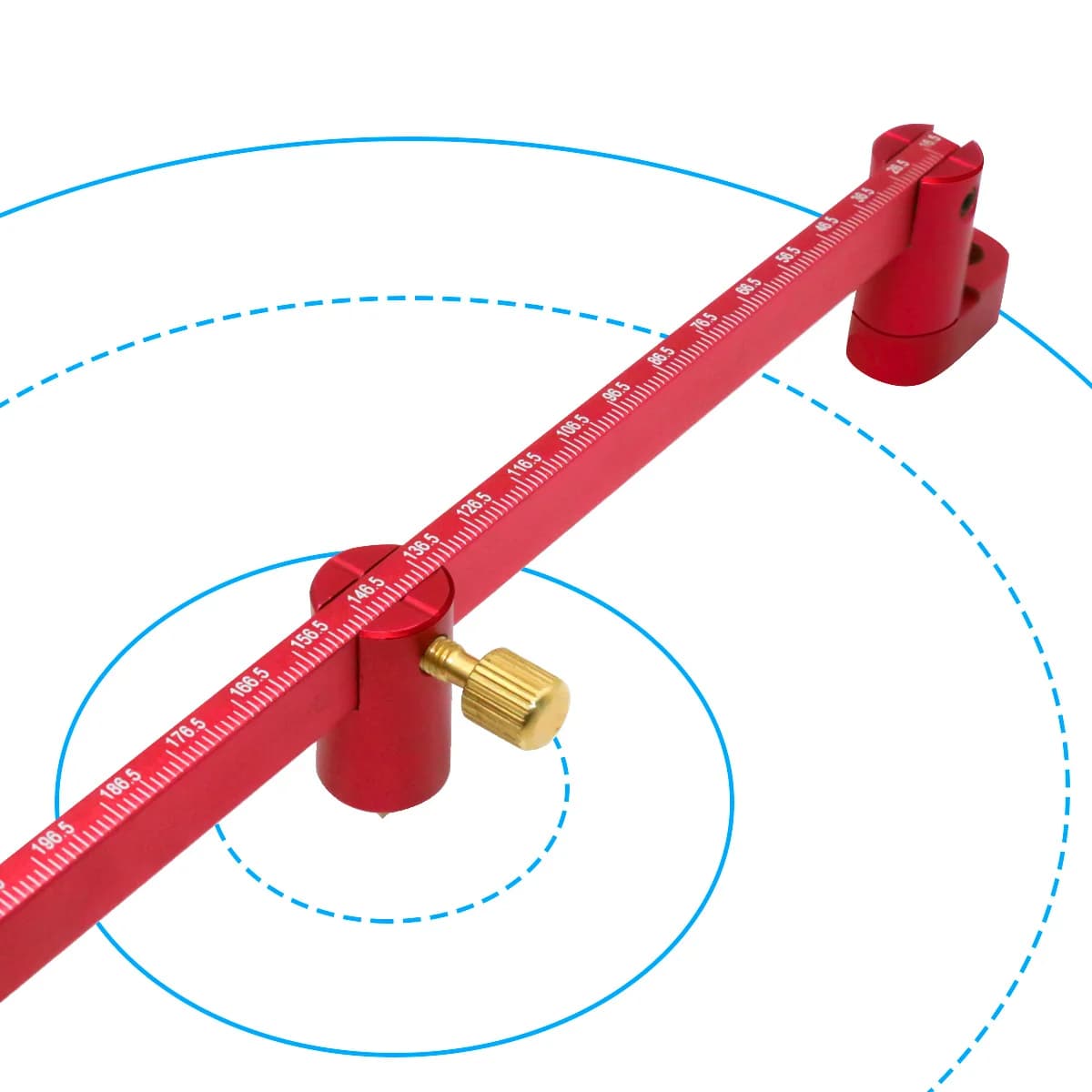 Compa vẽ vòng tròn điều chỉnh được bằng nhôm 300mm