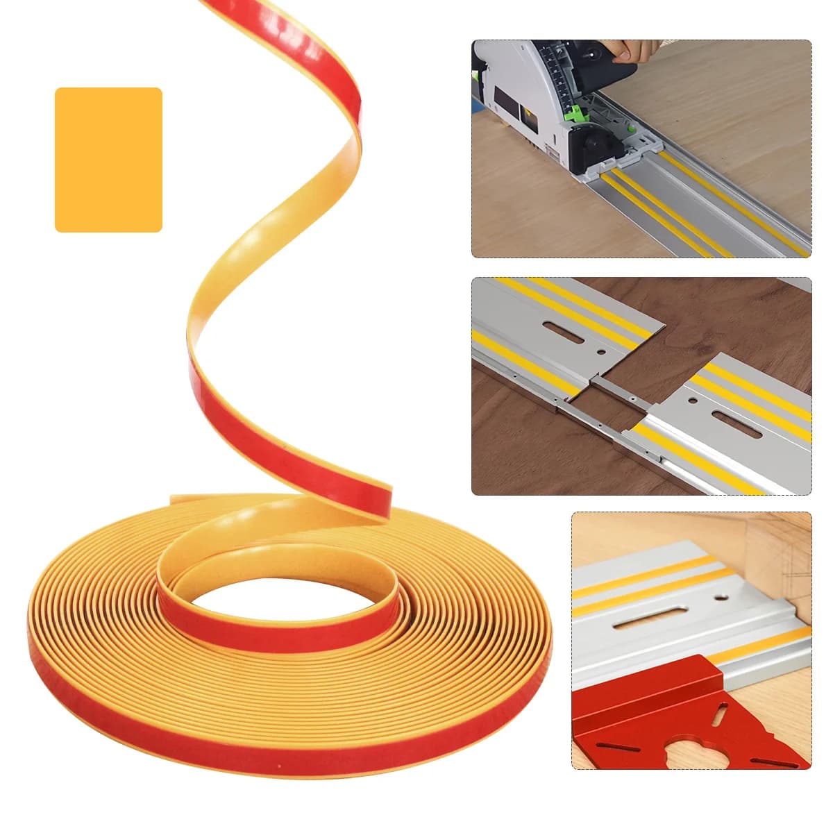 Dải Chống Vụn Răng Cưa Trong Suốt Rộng 10mm, Cuộn 4/8m