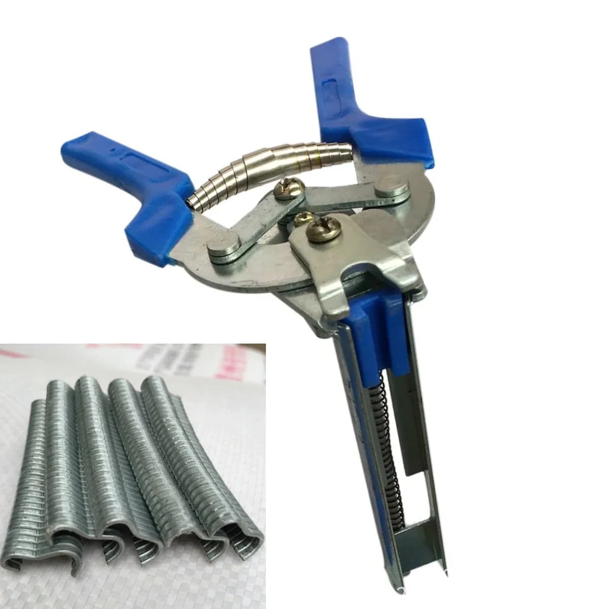 Kìm bấm vòng kẹp heo kèm 600 ghim M