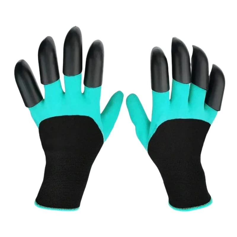 Găng Tay Làm Vườn Chống Nước Phủ Latex Có Móng