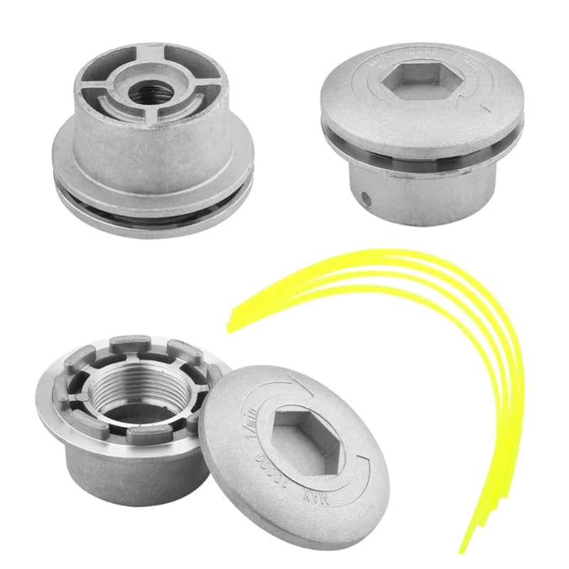 Đầu cắt cỏ nhôm phổ thông màu bạc