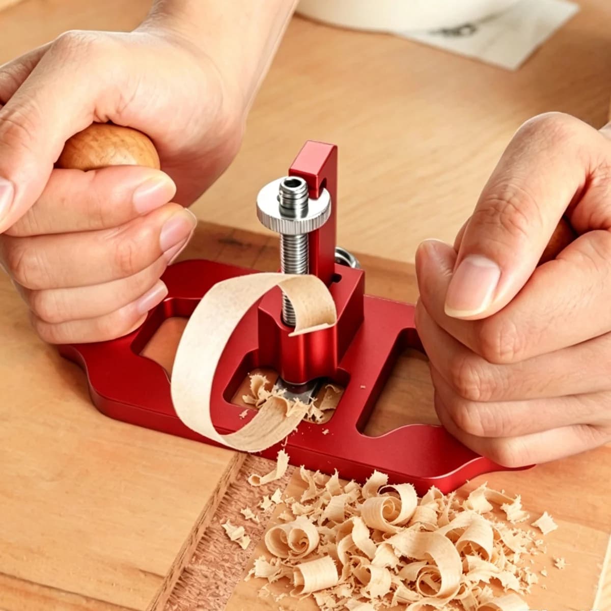 Máy bào rãnh gỗ cầm tay điều chỉnh được