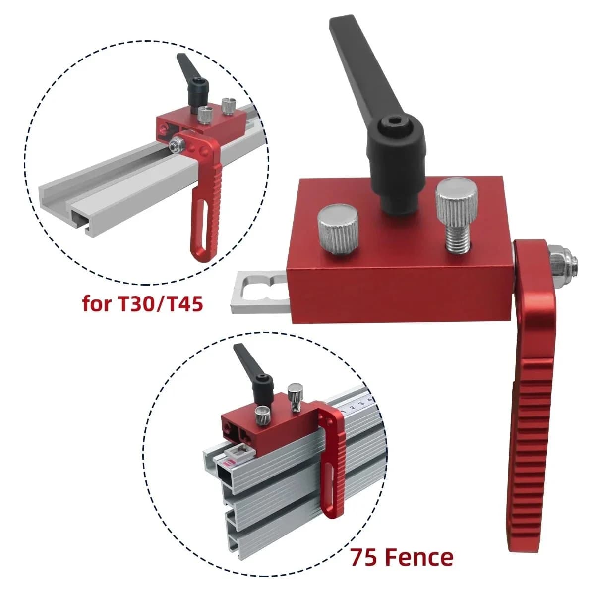 Chặn Gập Điều Chỉnh Cho Rãnh Vát Góc Bằng Thép Hợp Kim