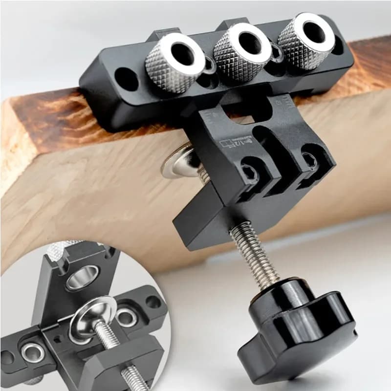 Bộ dụng cụ định vị chốt gỗ chính xác 3 trong 1 cho nghề mộc
