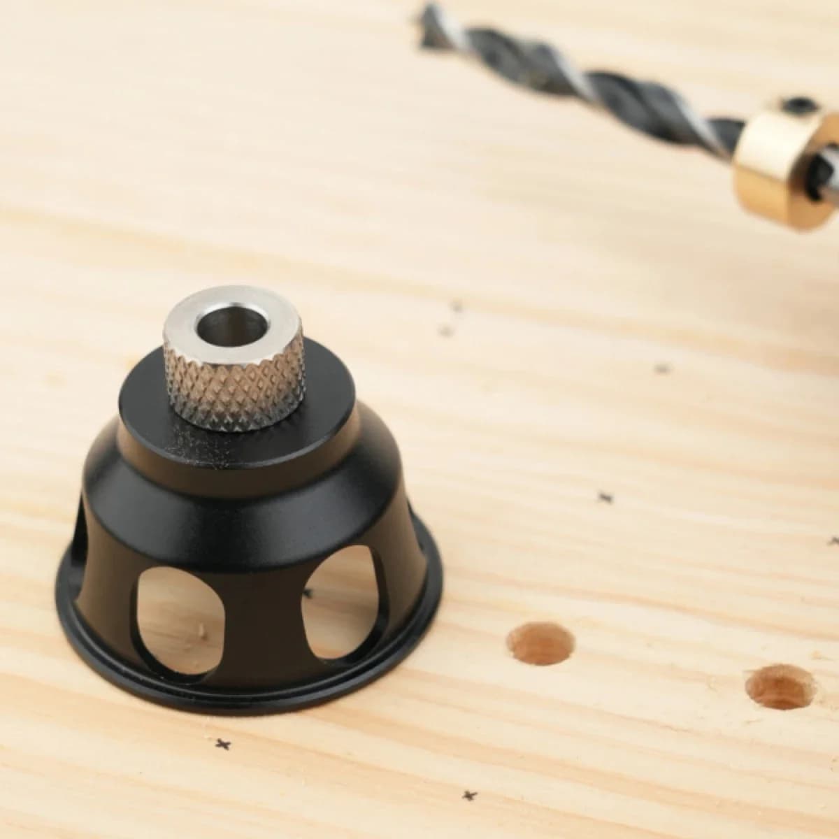Bộ Định Vị Khoan Thẳng Nhôm 3-10mm