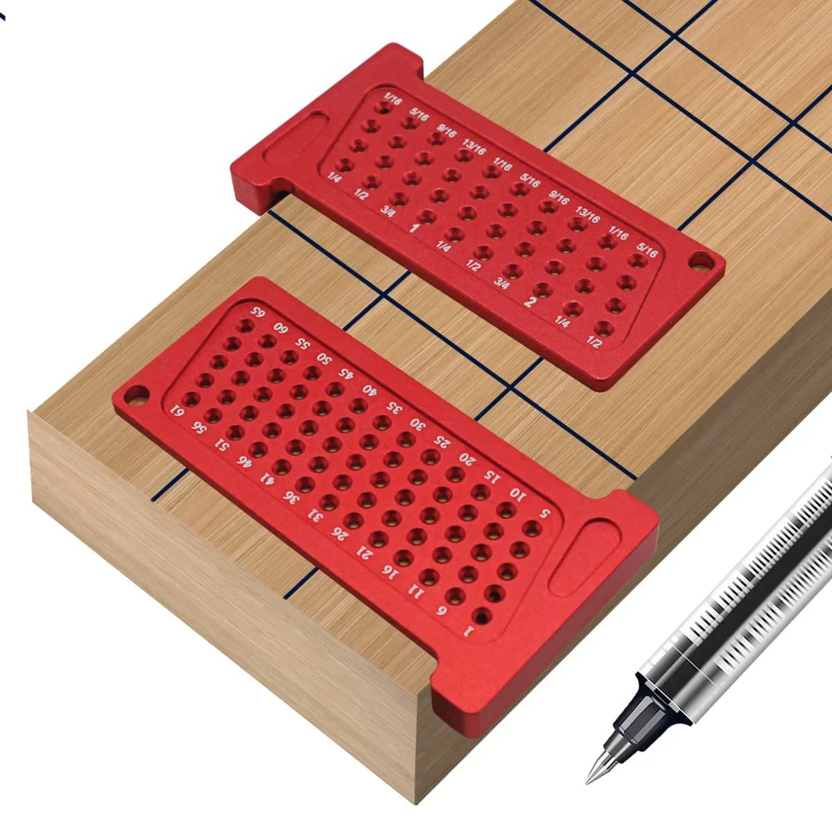 Thước chữ T cầm tay cho thợ mộc, vạch lỗ và đo góc vuông