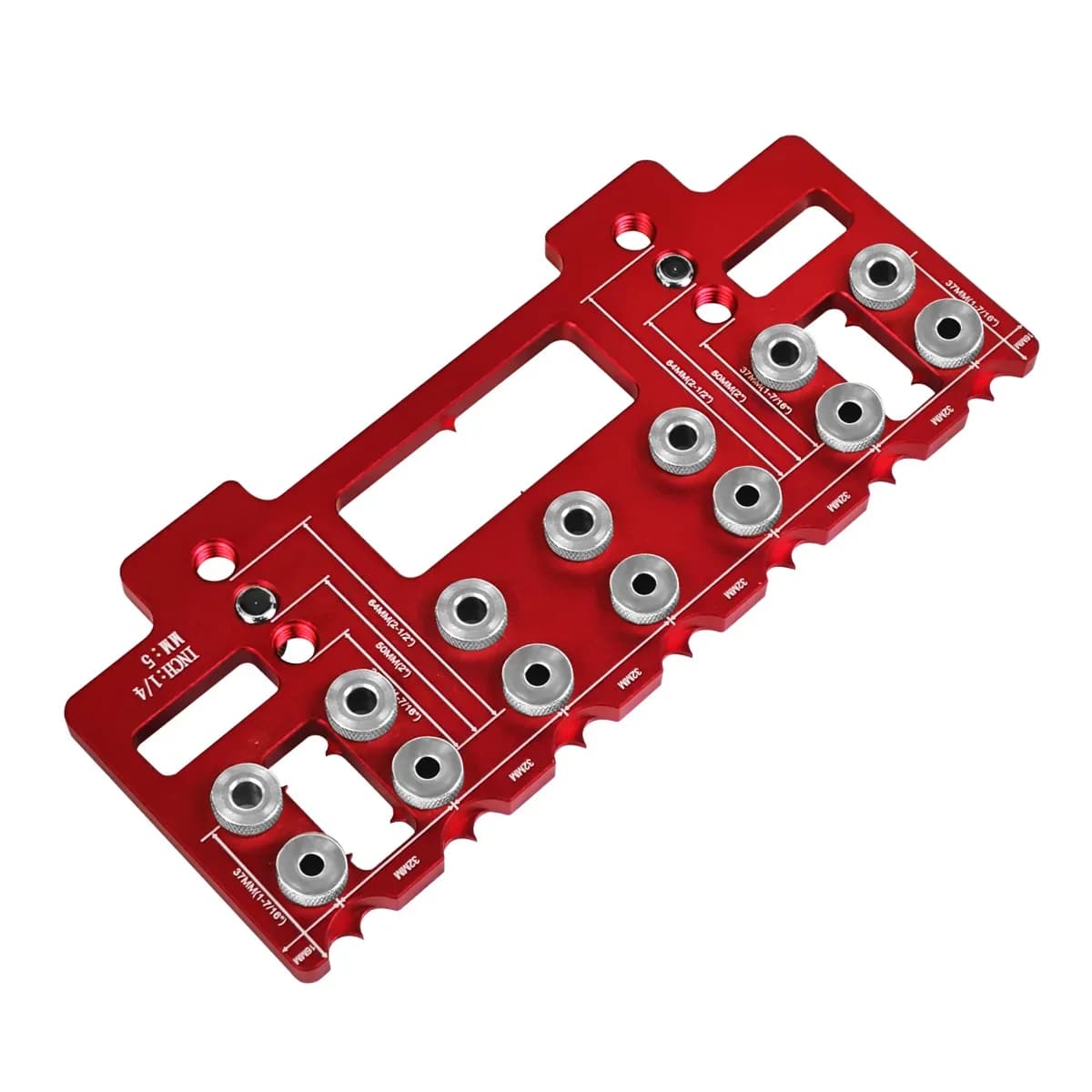 Bộ định vị khoan lỗ kệ và đục dấu khoảng cách tay cầm