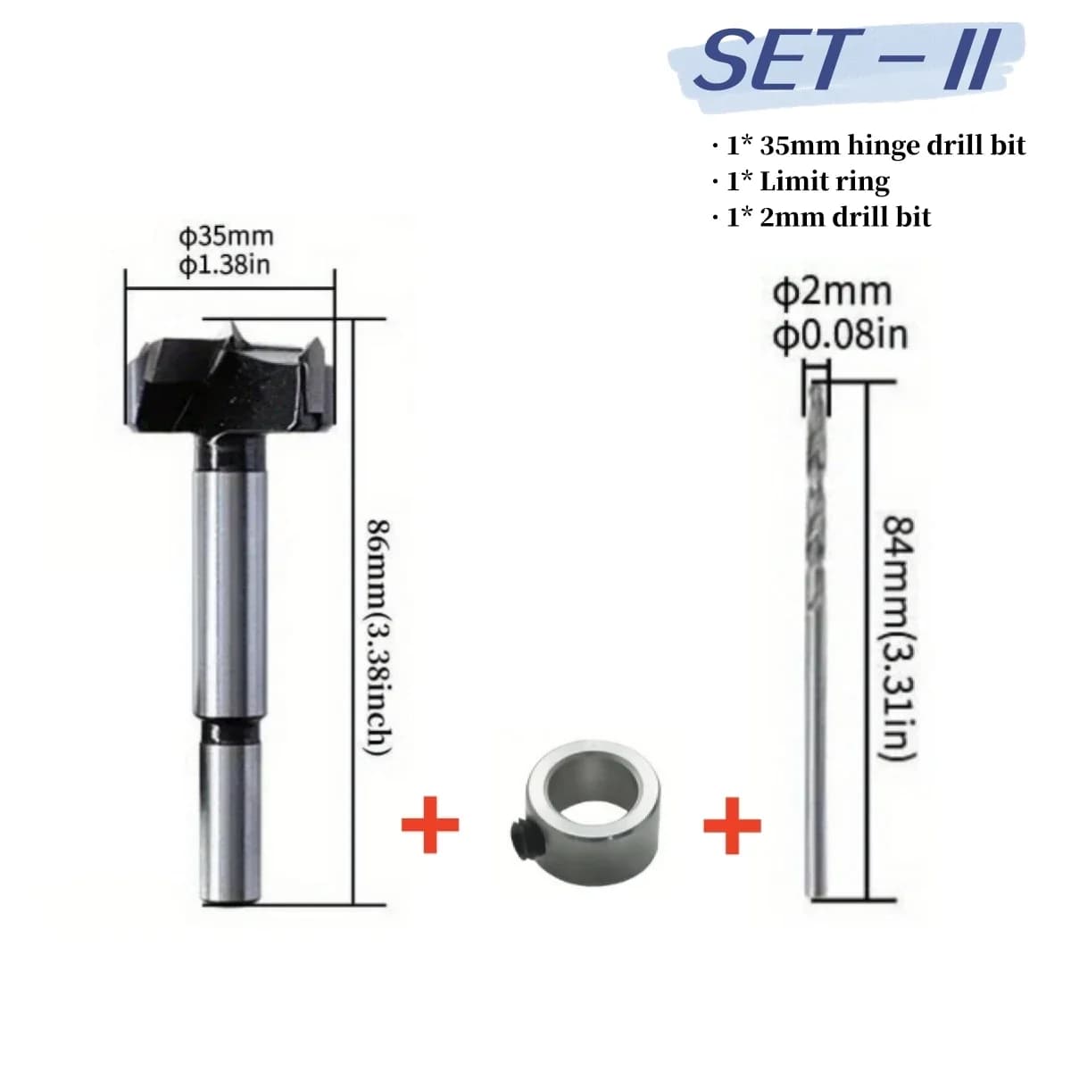 Bộ dụng cụ khoan định vị bản lề ẩn 35mm