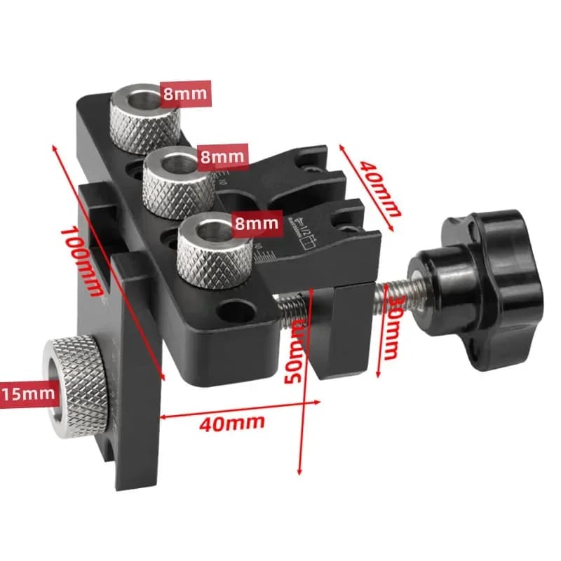 Bộ Định Vị Khoan Mộng Gỗ Chính Xác 3 Trong 1