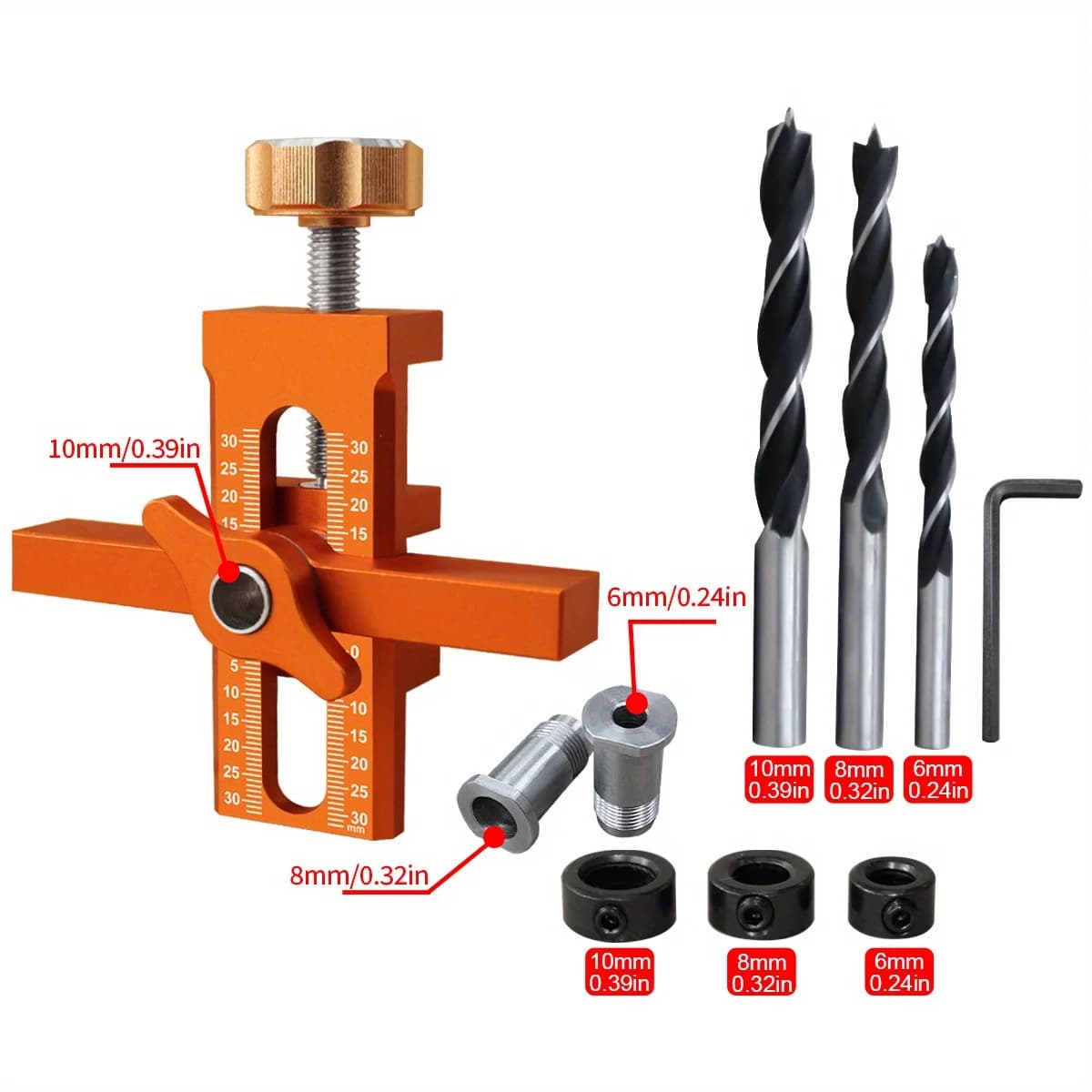 Dụng cụ định vị lắp cửa tủ 2 trong 1
