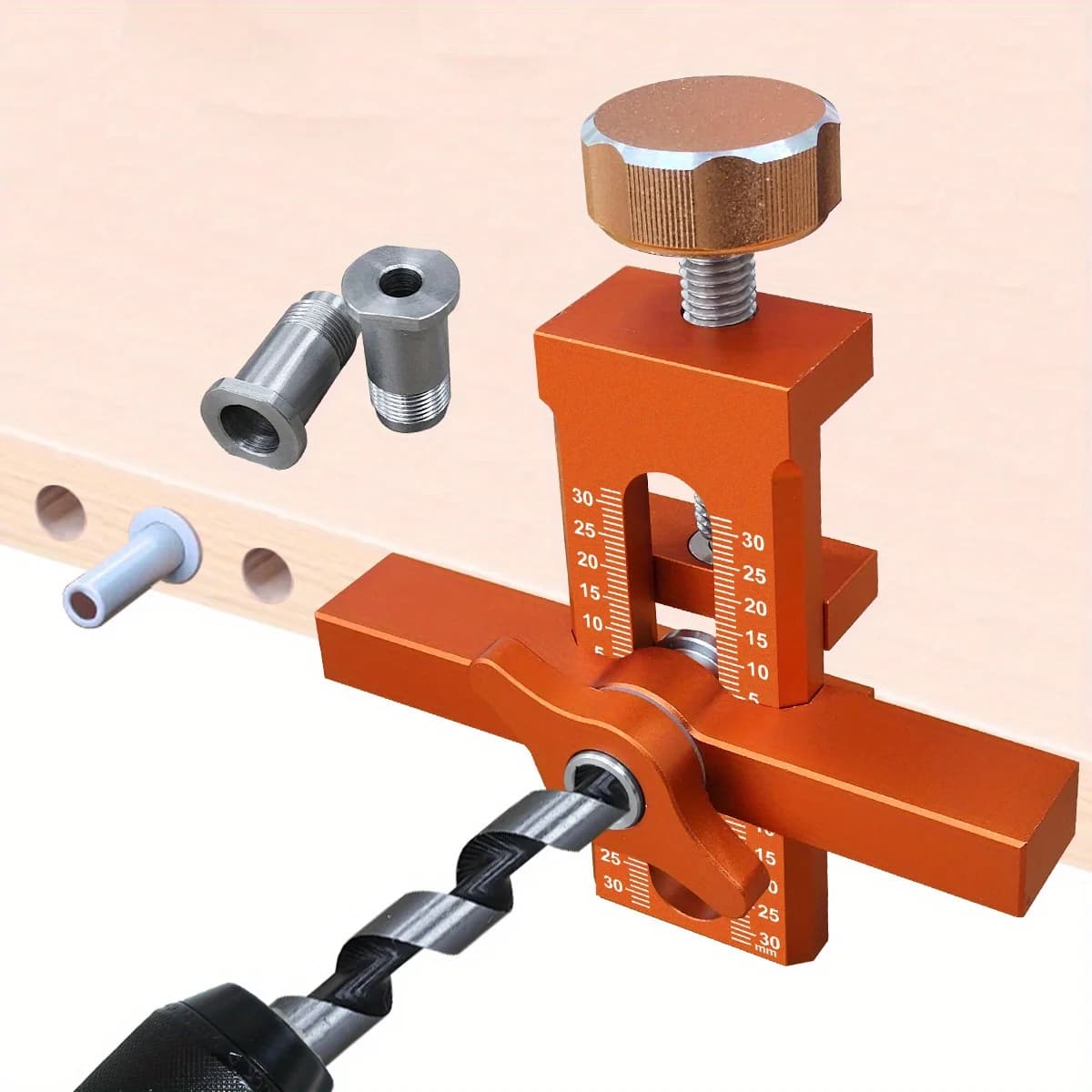 Dụng cụ định vị lắp cửa tủ 2 trong 1