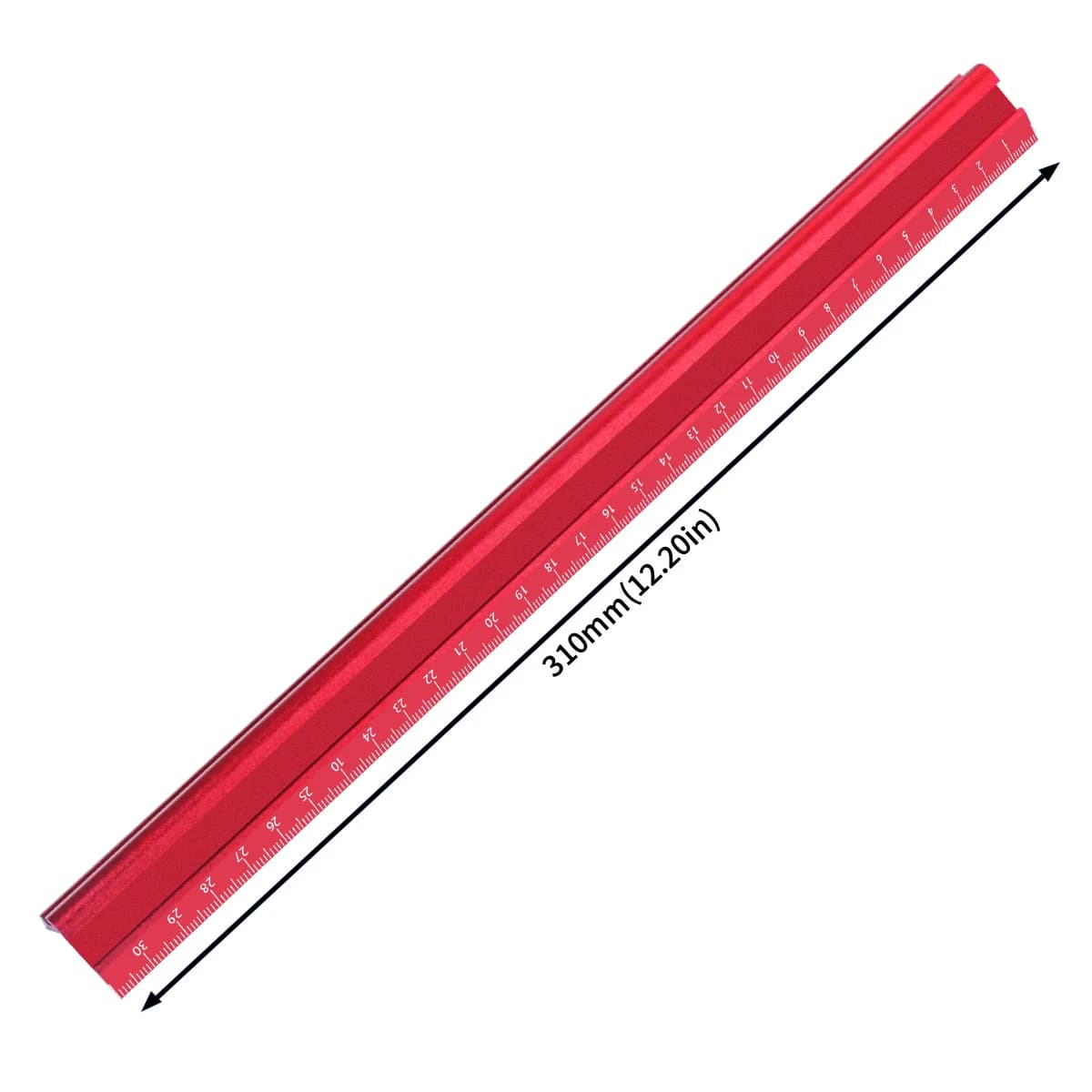 Thước kẻ chữ V chính xác hệ mét và hệ inch