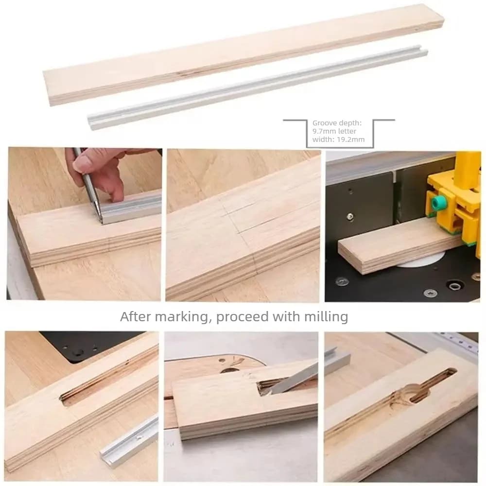 Thanh Dẫn Hướng Trượt Rãnh Chữ T Bằng Nhôm