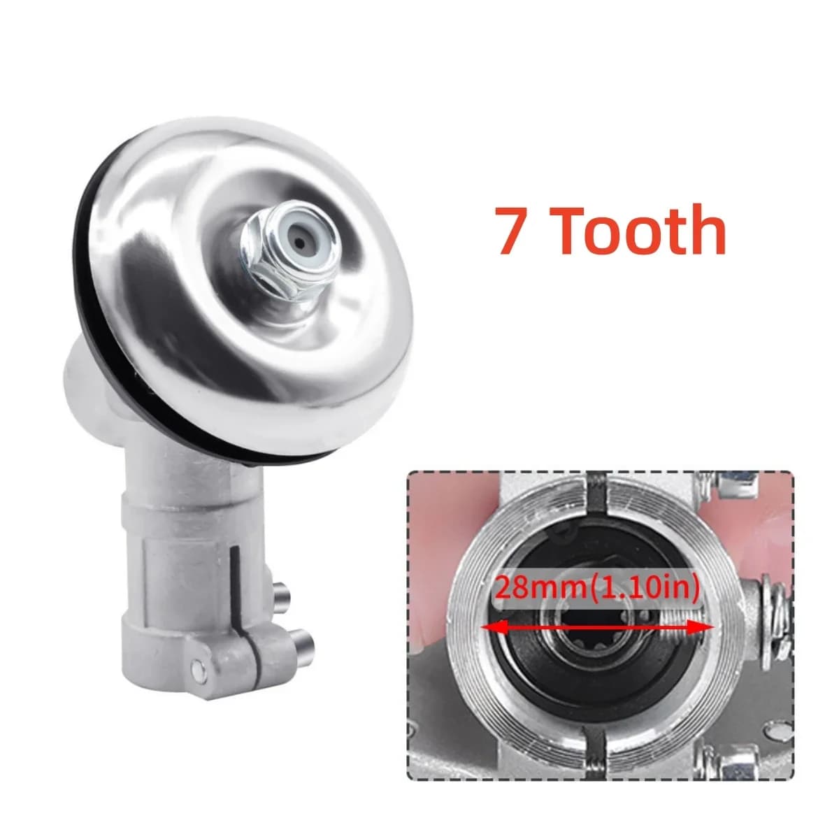 Đầu hộp số thay thế cho máy cắt cỏ 26mm/28mm