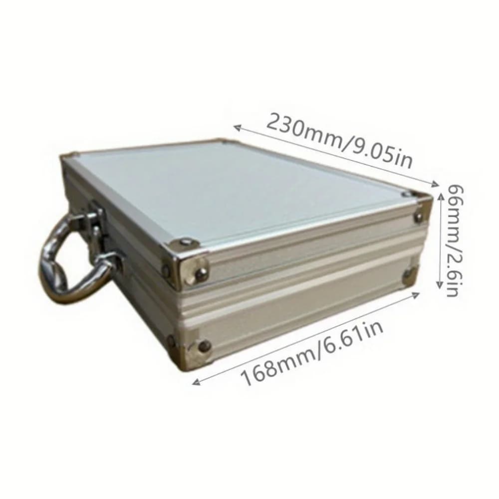 Hộp đựng đồ nhôm cầm tay không mút xốp