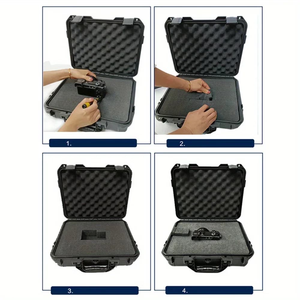 Hộp đựng dụng cụ chống sốc, chống nước kèm mút cắt sẵn