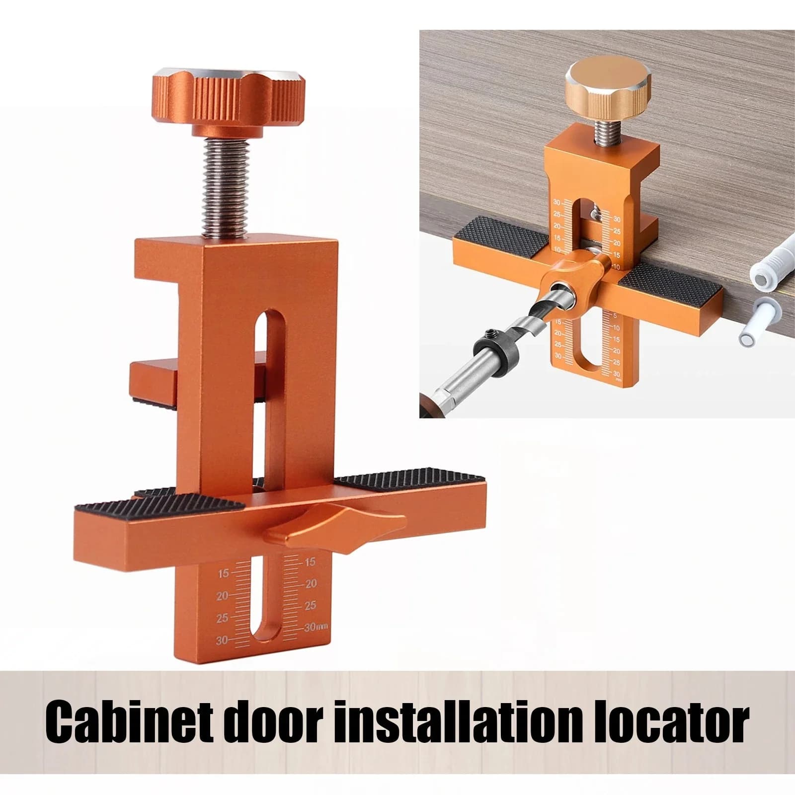 Thước định vị lắp đặt cánh cửa tủ quần áo 10mm