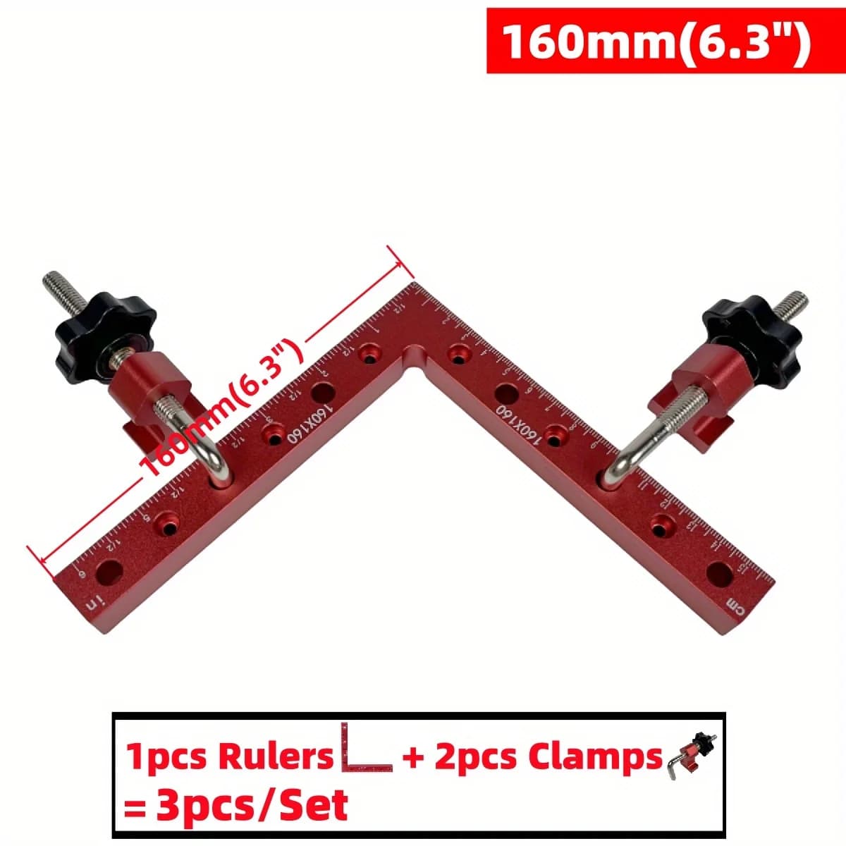 Kẹp góc vuông 90 độ cho thợ mộc