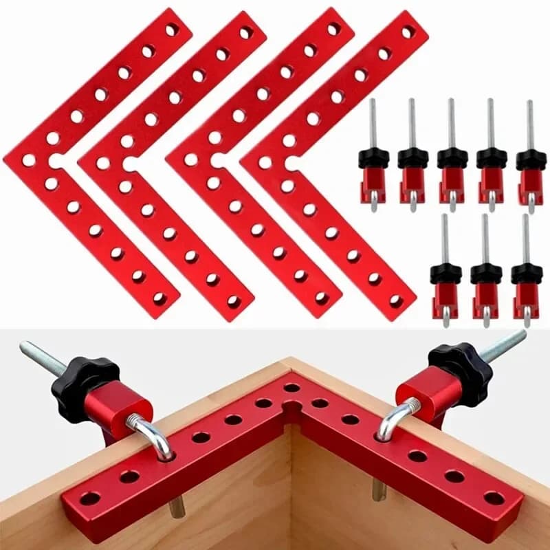 Kẹp định vị góc vuông L 90°, 120-160mm
