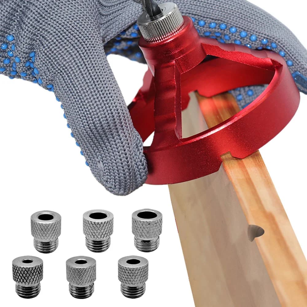Khuôn Định Tâm Khoan Gỗ Và Hướng Dẫn Khoan Thẳng Đứng