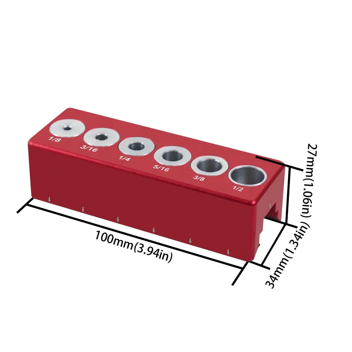 Mâm khoan dẫn hướng dọc cho lỗ pocket và chốt dowel