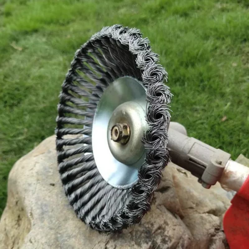 Lưỡi cắt cỏ thép carbon 8 inch