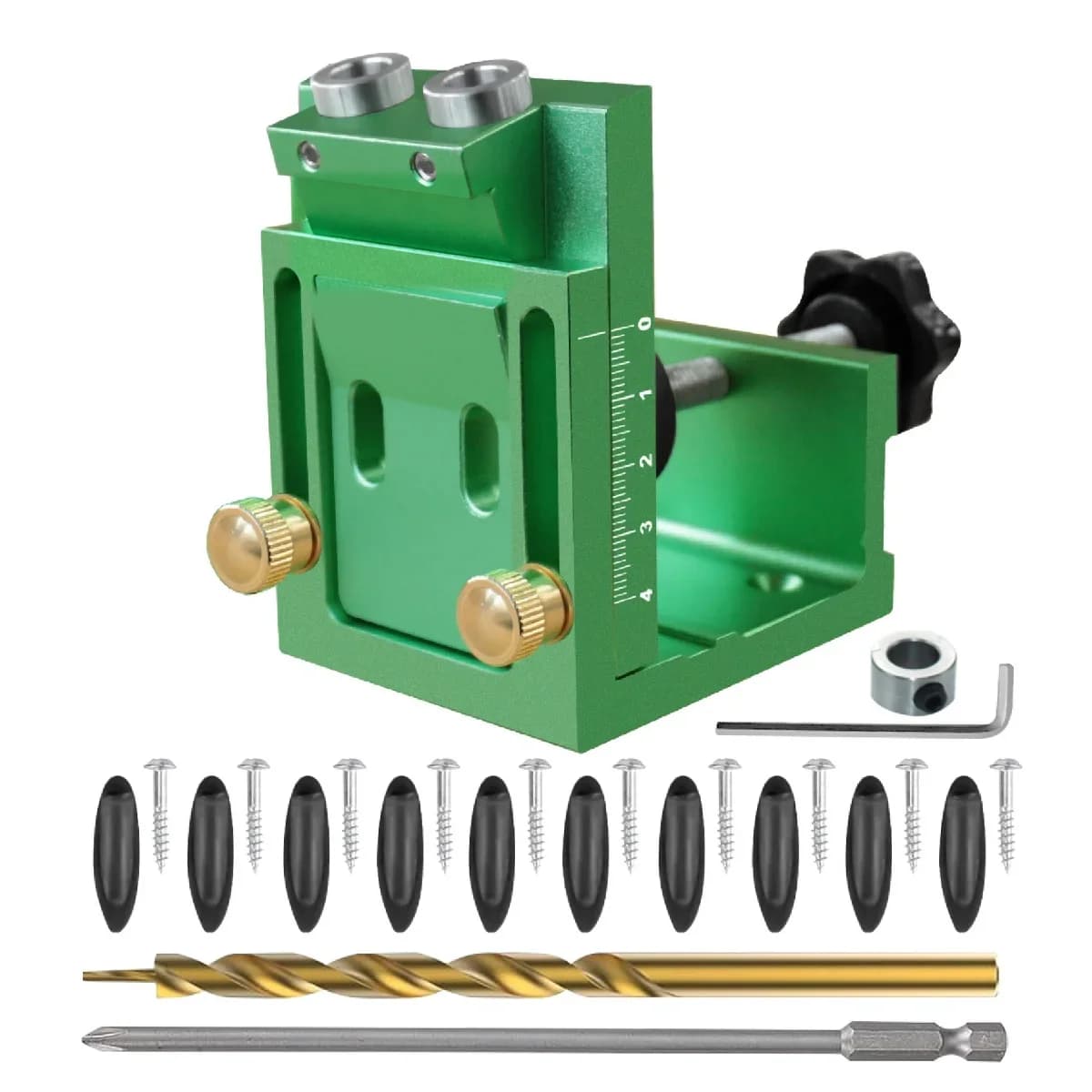 Thiết bị định vị lỗ chéo điều chỉnh và gá kẹp lỗ chốt