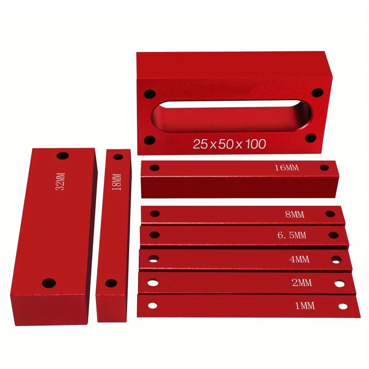 Bộ 9 thanh chuẩn chiều cao hệ mét (Setup Block)
