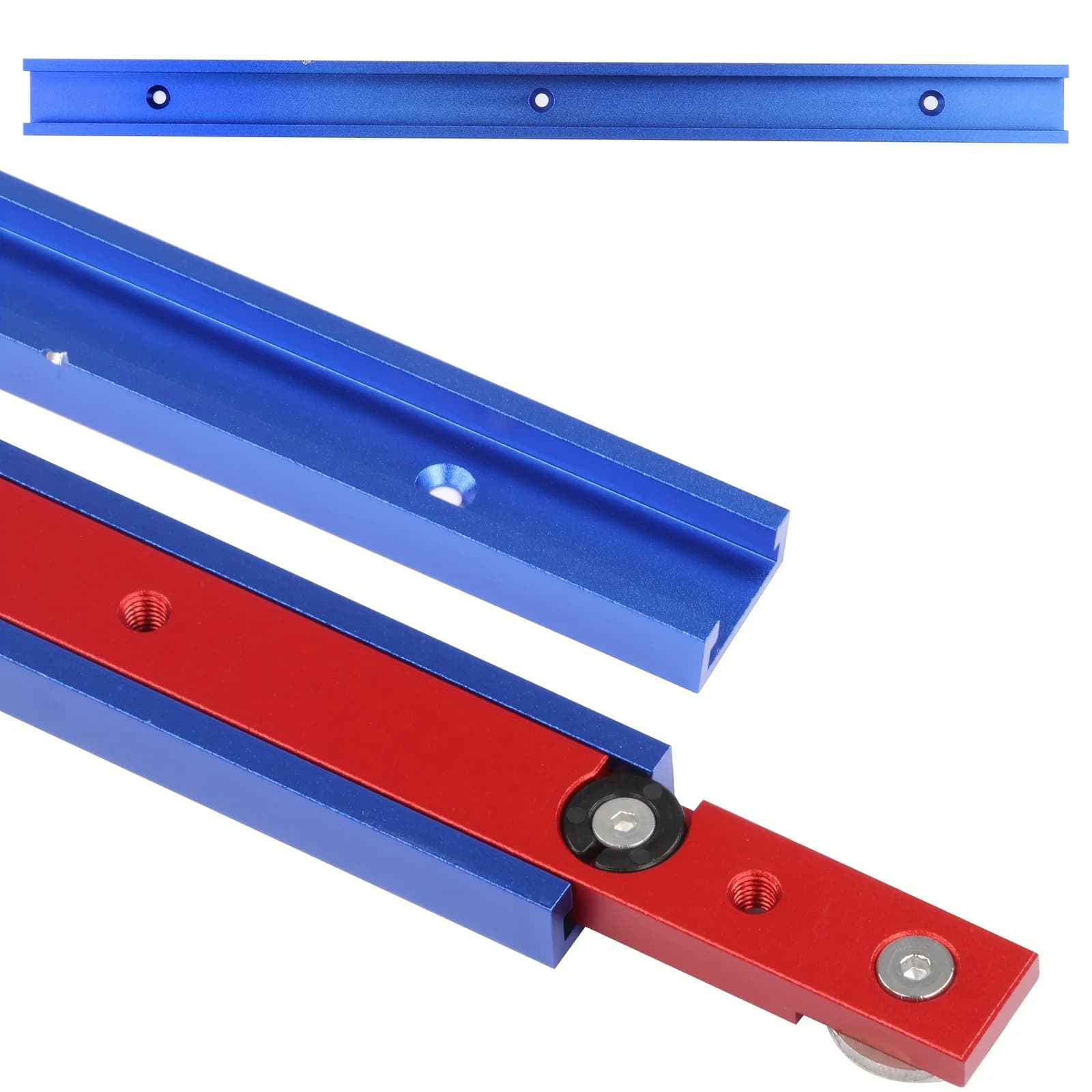 Thanh Trượt Miter Khe Chữ T Nhôm, 300/450mm