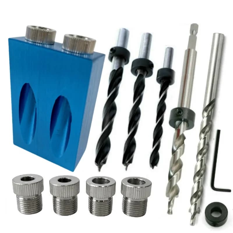 Bộ đồ nghề khoan lỗ ẩn, dẫn hướng 6/8/10mm