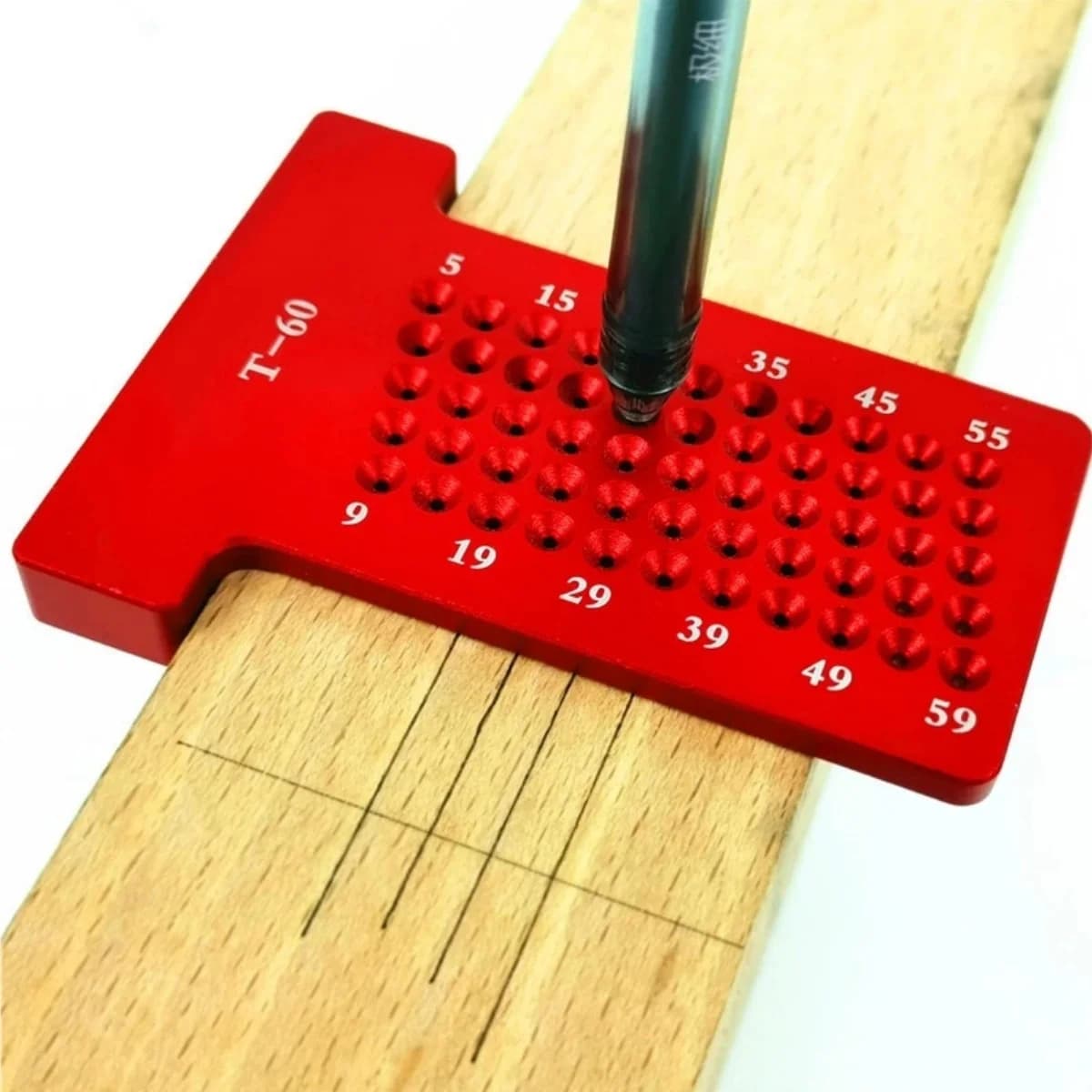 Thước Kẻ Hình Chữ T 60mm Và Thước Đo Đánh Dấu