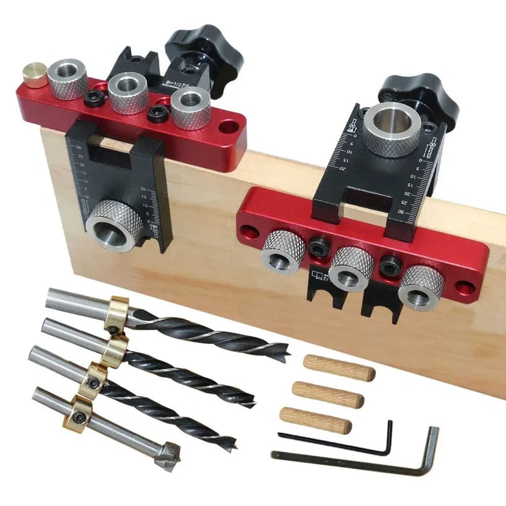 Bộ khuôn khoan lỗ ẩn và khoan chốt điều chỉnh 3 trong 1