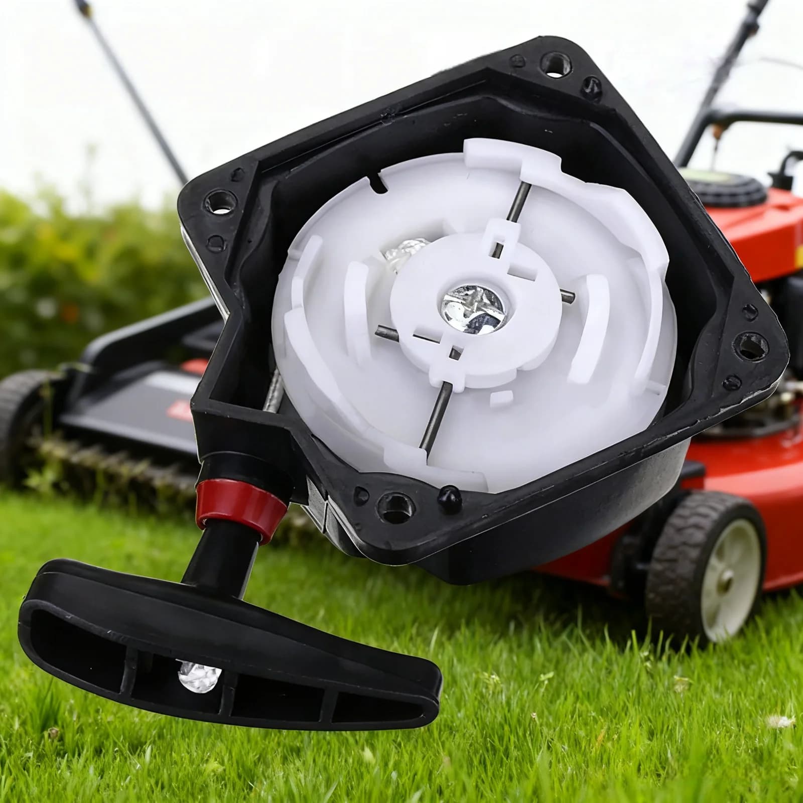 Bộ khởi động giật tay và tấm chắn máy cắt cỏ 80mm