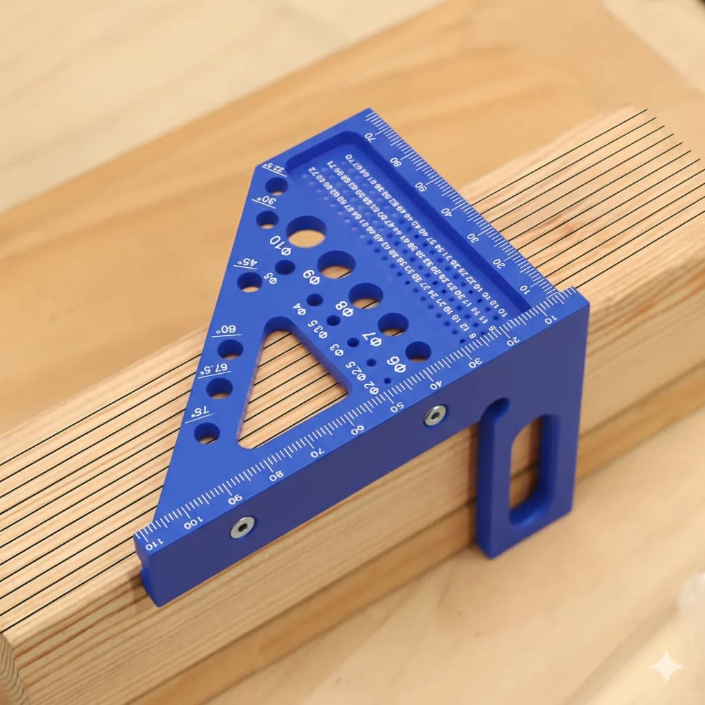 Êke Góc Đa Chiều 3D Cho Nghề Mộc