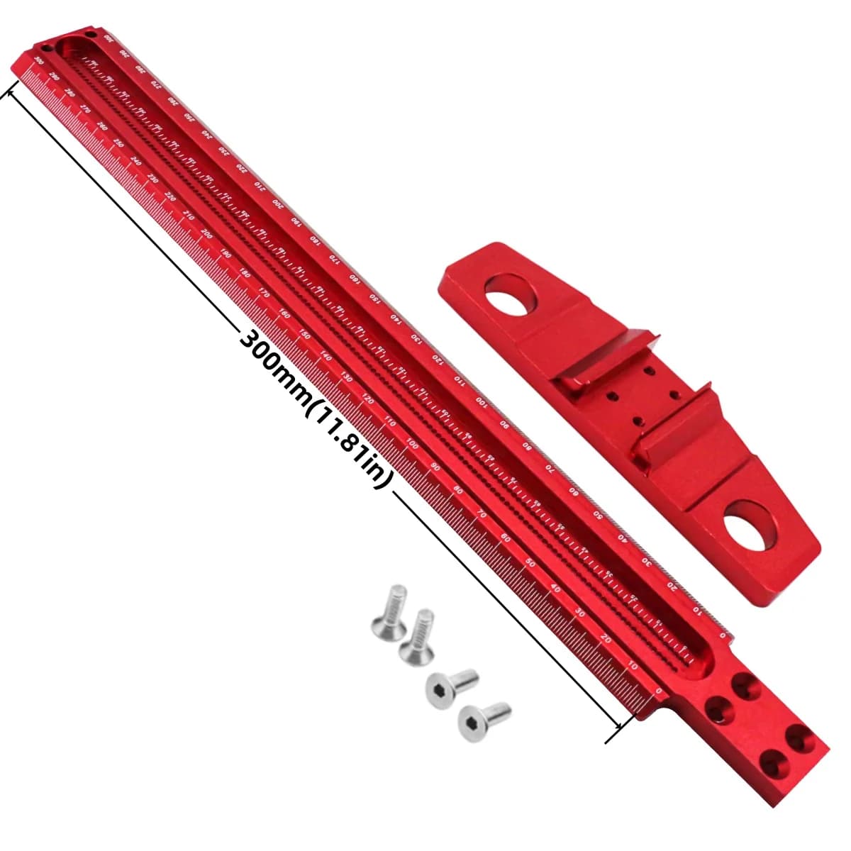 Thước chữ T và compa vạch dấu chính xác cho chế biến gỗ
