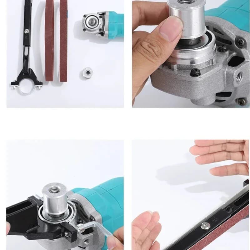Bộ chuyển đổi máy mài góc M10 sang máy chà nhám băng