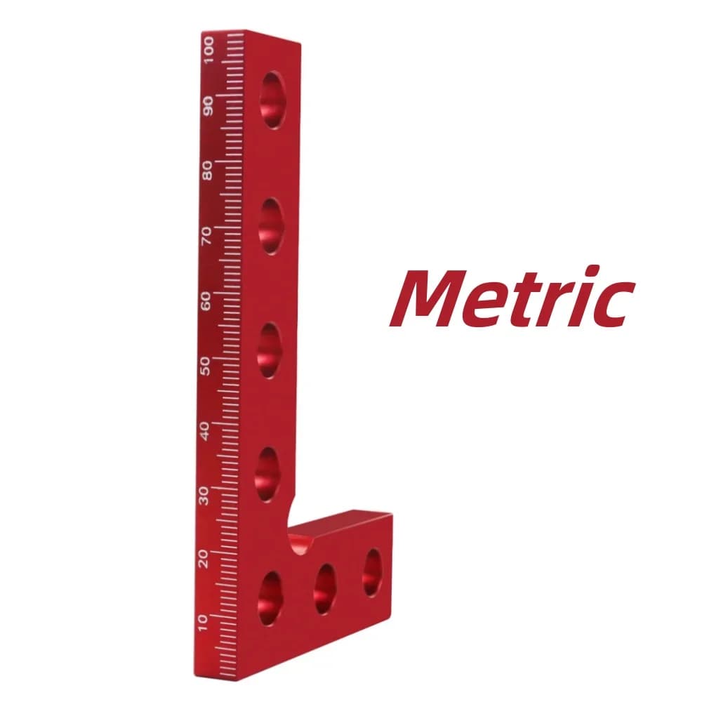 Thước Vuông Nhôm Chính Xác Góc 90 Độ Cho Nghề Mộc