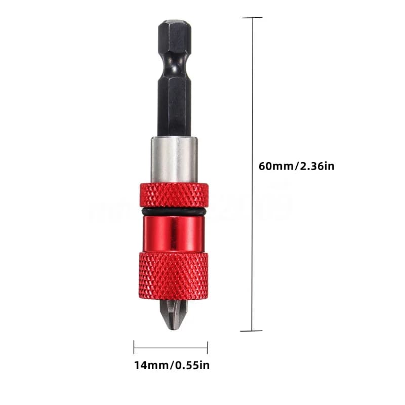 Đầu nối trục lục giác từ tính điều chỉnh được 60mm cho tua vít