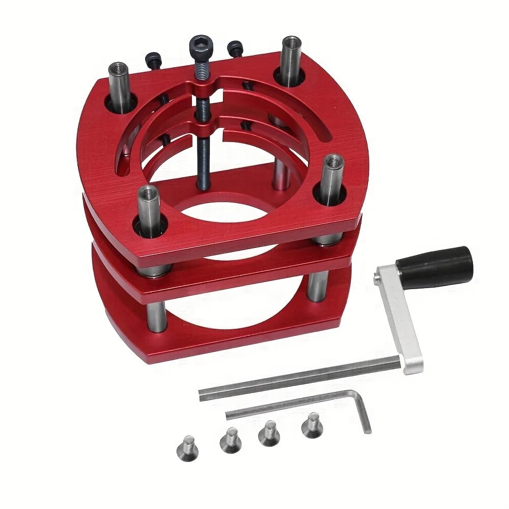 Bộ nâng máy cắt gỗ (Router) bằng nhôm cho máy cắt 65mm