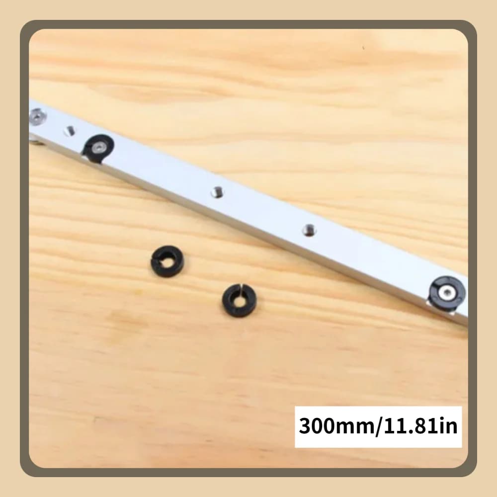 Thanh Trượt Miter Khe Chữ T Nhôm, 300/450mm